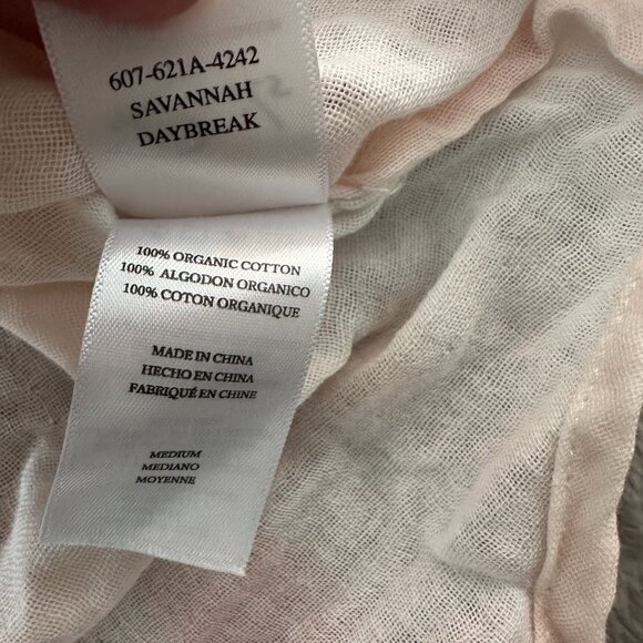 NWT Rails Organic Cotton Gauze Savannah Daybreak Top MEDIUM Blouse Shirt - Picture 6 of 6